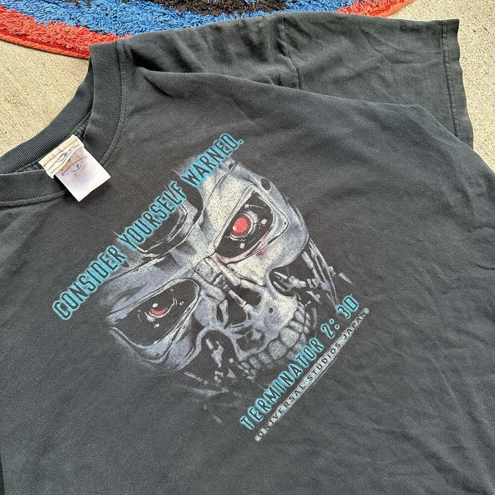 Vintage Universal Studios Japan Terminator 2: 3D 'Consider Yourself Warned'